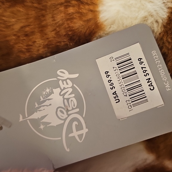 Disney Piglet Fleece Jacket NWT Size M - Picture 2 of 5